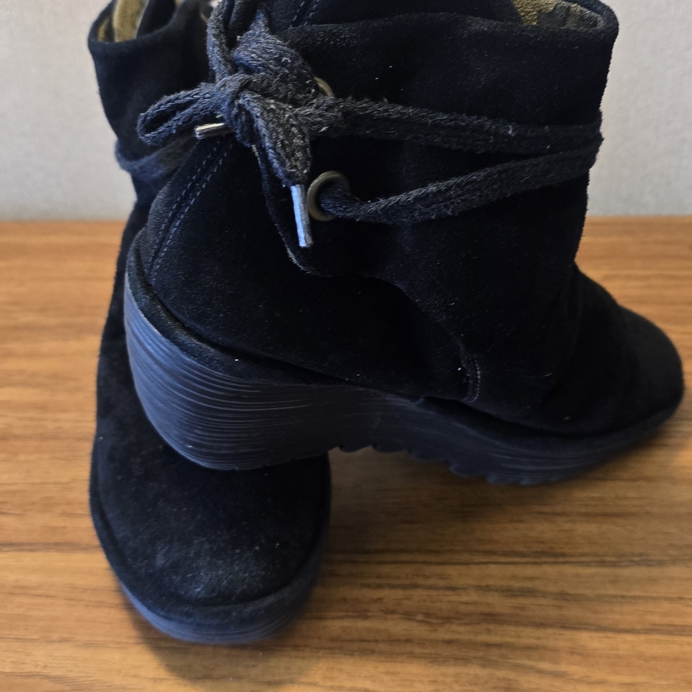 Fly London Black Ankle Boots